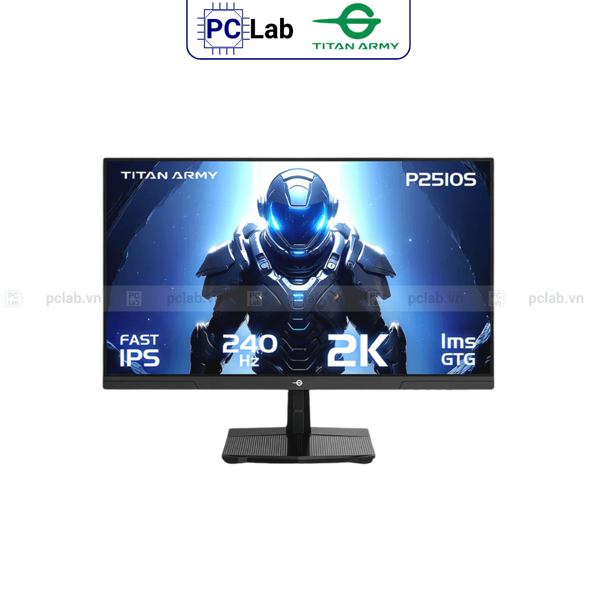 Màn hình TITAN ARMY P2510S 24.5inch QHD 240Hz (24.5'', QHD, 240Hz, 1ms, IPS) - Đen