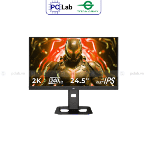 Màn hình TITAN ARMY P2510S PLUS 24.5inch QHD 240Hz (24.5'', QHD, 240Hz, 1ms, IPS) - Đen