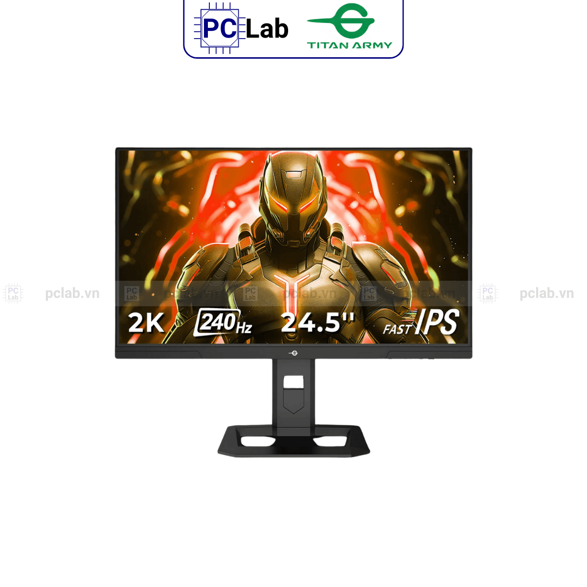 Màn hình TITAN ARMY P2510S PLUS 24.5inch QHD 240Hz (24.5'', QHD, 240Hz, 1ms, IPS) - Đen
