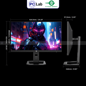 Màn hình TITAN ARMY P2710S 27inch QHD 240Hz (27'', QHD, 240Hz, 1ms, IPS) - Đen
