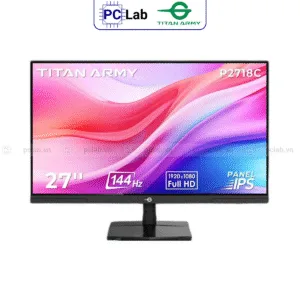 Màn hình TITAN ARMY P2718C 27inch Full HD 144Hz (27'', Full HD, 144Hz, IPS) - Đen