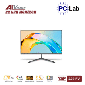Màn hình VSP AIVISION A221FV 22inch Full HD 75Hz (22'', Full HD, 75Hz, 6.5ms, VA)