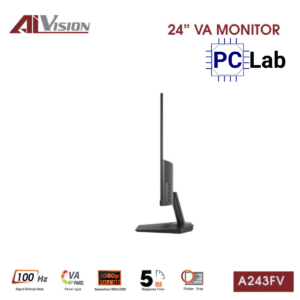 Màn hình VSP AIVISION A243FV 24inch Full HD 100Hz (24'', Full HD, 100Hz, 5ms, VA) - Đen