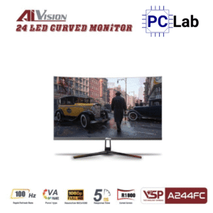 Màn hình VSP AIVISION A244FC 24inch Full HD 100Hz (24'', Full HD, 100Hz, 5ms, VA) - Đen