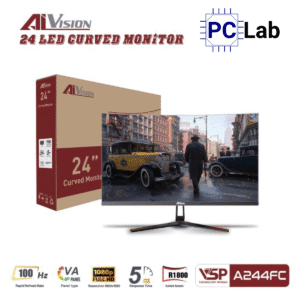 Màn hình VSP AIVISION A244FC 24inch Full HD 100Hz (24'', Full HD, 100Hz, 5ms, VA) - Đen