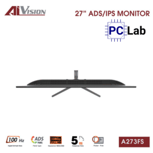 Màn hình VSP AIVISION A273FS 27inch Full HD 100Hz (27'', Full HD, 100Hz, 5ms, ADS/IPS, Adaptive Sync) - Đen