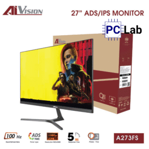 Màn hình VSP AIVISION A273FS 27inch Full HD 100Hz (27'', Full HD, 100Hz, 5ms, ADS/IPS, Adaptive Sync) - Đen