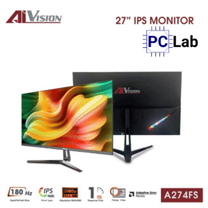 Màn hình VSP AIVISION A274FS 27inch Full HD 180Hz (27'', Full HD, 180Hz, 1ms, IPS, Adaptive Sync) - Đen