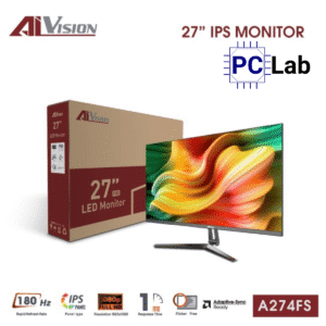 Màn hình VSP AIVISION A274FS 27inch Full HD 180Hz (27'', Full HD, 180Hz, 1ms, IPS, Adaptive Sync) - Đen