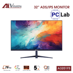 Màn hình VSP AIVISION A3201FS 31.5inch Full HD 75Hz (31.5'', Full HD, 75Hz, 5ms, ADS-IPS) - Trắng/Đen