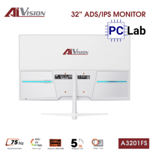 Màn hình VSP AIVISION A3201FS 31.5inch Full HD 75Hz (31.5'', Full HD, 75Hz, 5ms, ADS-IPS) - Trắng/Đen