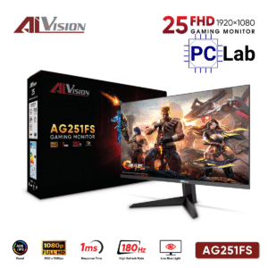 Màn hình VSP AIVISION AG251FS 25inch Full HD 180Hz (25'', Full HD, 180Hz, 1ms, IPS) - Đen