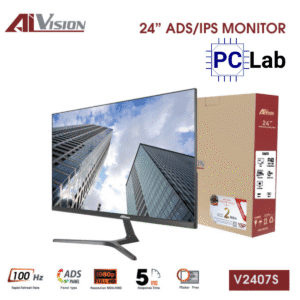 Màn hình VSP AIVISION V2407S 24inch Full HD 100Hz (24'', Full HD, 100Hz, 5ms, IPS) - Đen