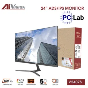 Màn hình VSP AIVISION V2407S 24inch Full HD 100Hz (24'', Full HD, 100Hz, 5ms, IPS) - Đen