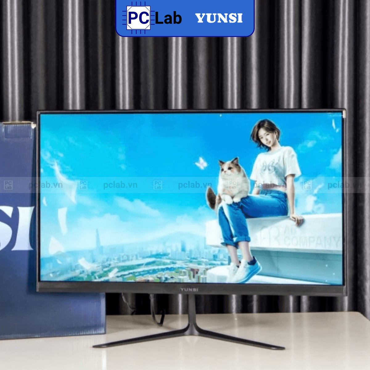 Màn hình Yunsi Y240WZH 24inch Full HD 165Hz (24'', Full HD, 165Hz, 2ms, DP, HDMI) - Đen