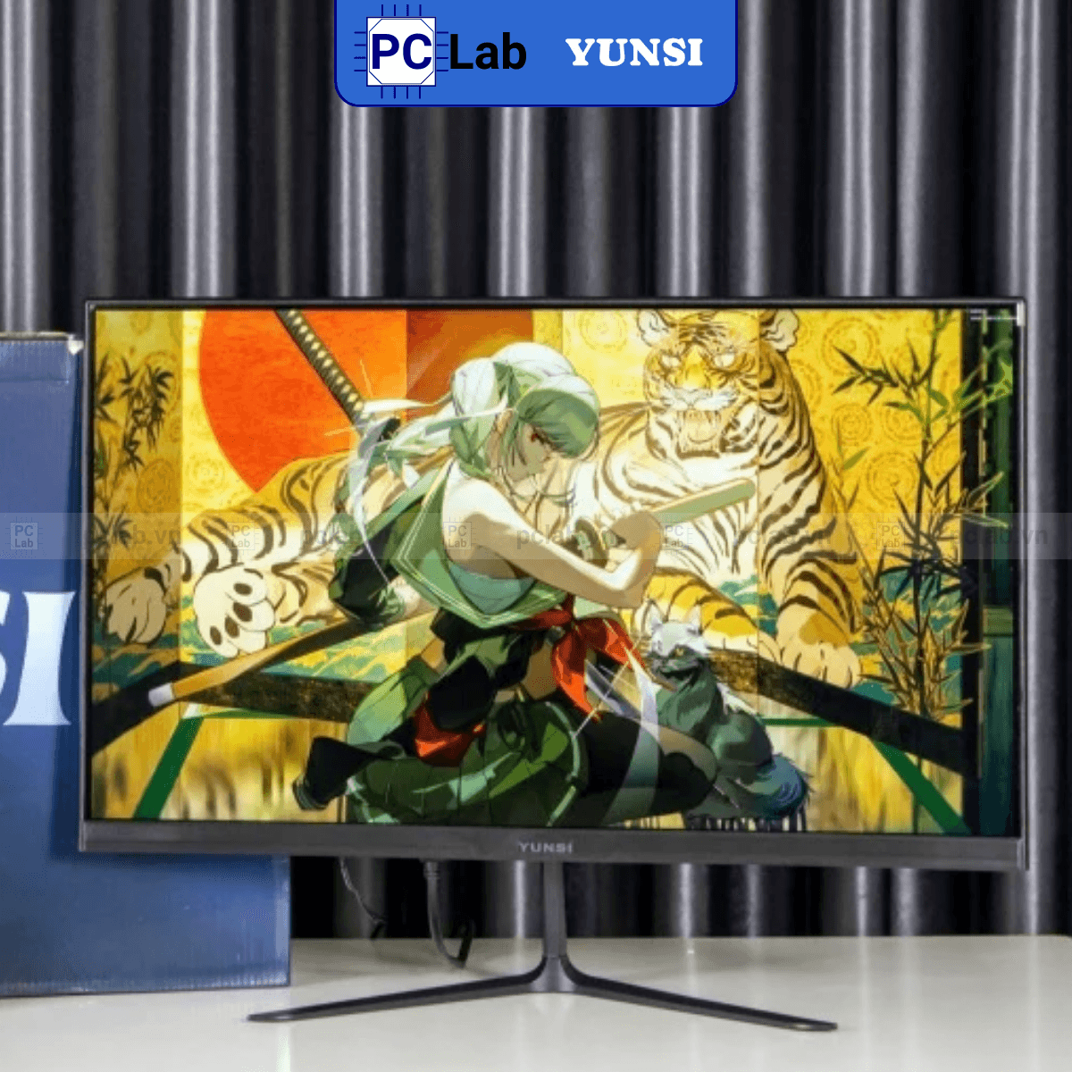 Màn hình Yunsi Y240WZH 24inch Full HD 165Hz (24'', Full HD, 165Hz, 2ms, DP, HDMI) - Đen