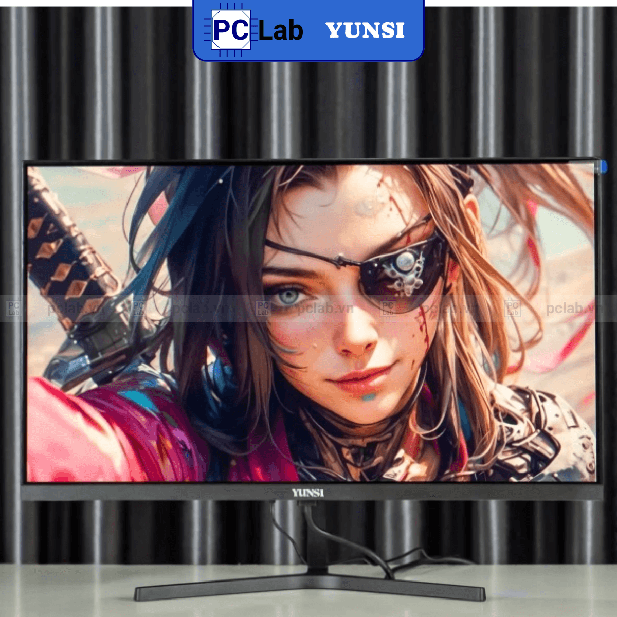 Màn hình Yunsi Y250L 24.5inch Full HD 75Hz (24.5'', Full HD, 75Hz, 1ms, VGA, HDMI) - Đen