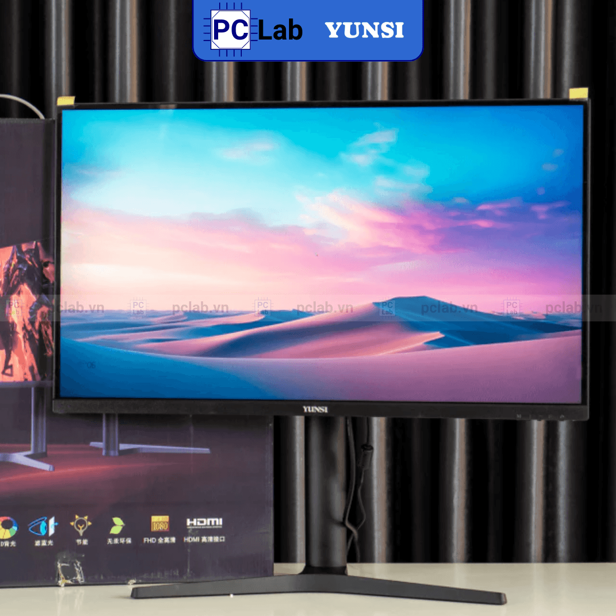 Màn hình Yunsi Y270GM 27inch QHD 180Hz (27'', QHD, 180Hz, 1ms, DP, HDMI) - Đen