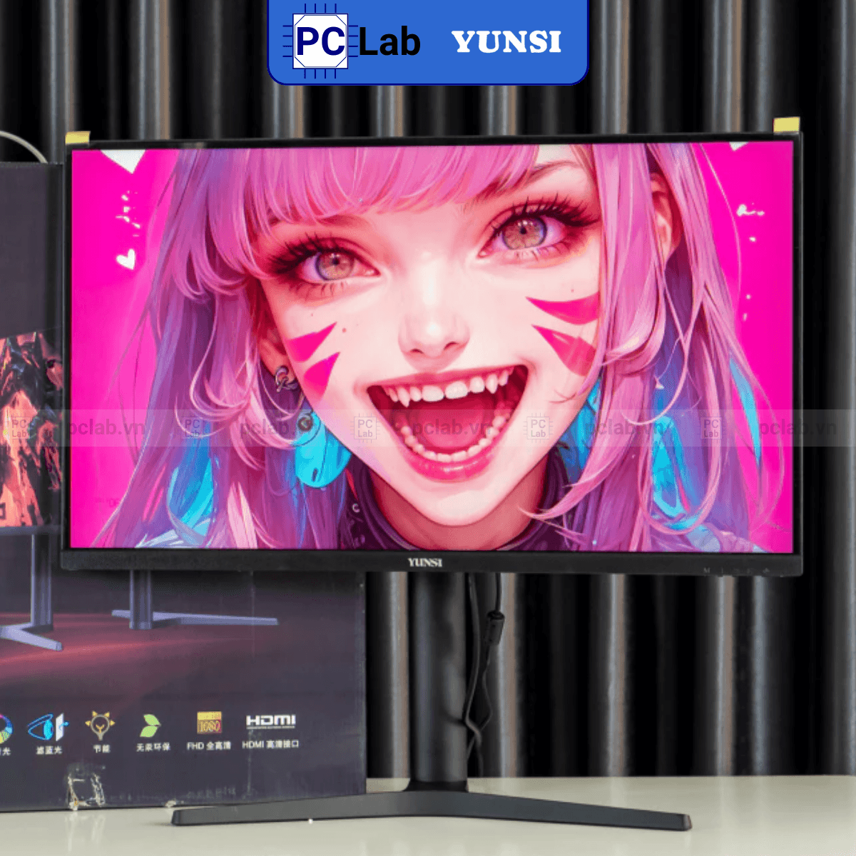 Màn hình Yunsi Y270GM 27inch QHD 180Hz (27'', QHD, 180Hz, 1ms, DP, HDMI) - Đen