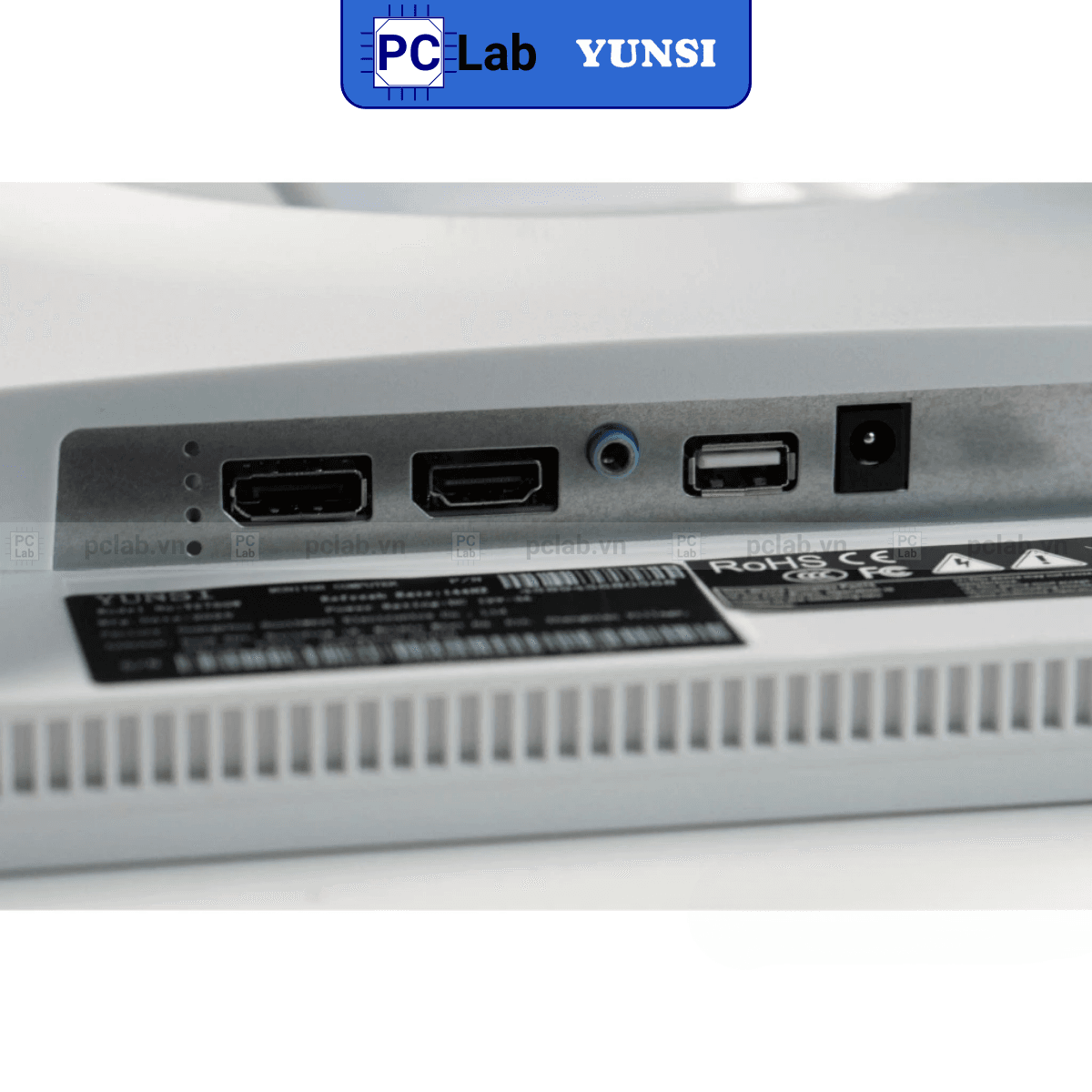 Màn hình Yunsi Y270GW2K 27inch QHD 100Hz (27'', QHD, 100Hz, IPS, DP, HDMI) - Trắng/Đen