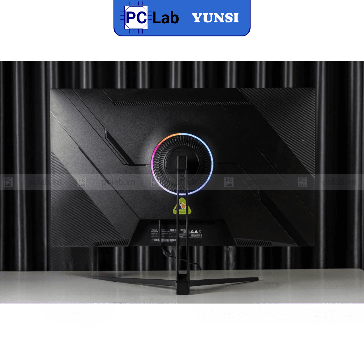 Màn hình Yunsi Y320GM 32inch QHD 180Hz (32'', QHD, 180Hz, IPS, 1ms, HDMI, DP) - Trắng/Đen