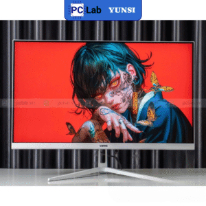 Màn hình Yunsi Y320GM 32inch QHD 180Hz (32'', QHD, 180Hz, IPS, 1ms, HDMI, DP) - Trắng/Đen