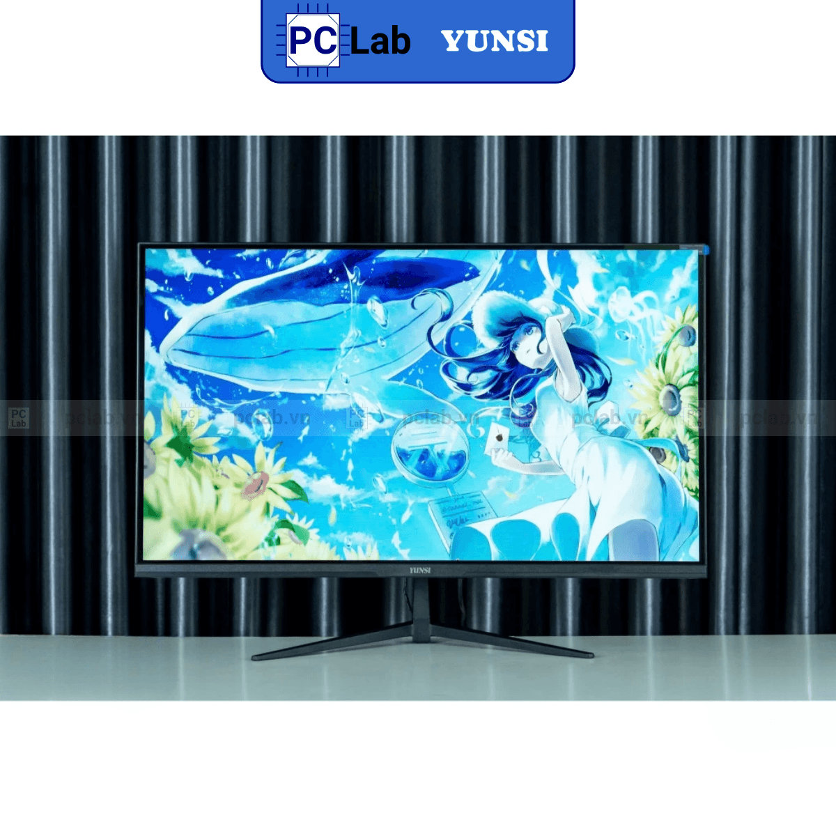Màn hình Yunsi Y320Z1 32inch Full HD 75Hz (32'', Full HD, 75Hz, 3ms, VGA, HDMI) - Trắng/Đen
