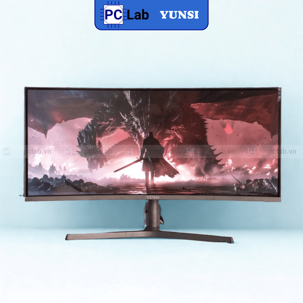 Màn hình Yunsi Y340QB 34inch UWQHD 170Hz (34'', UWQHD, 170Hz, 1ms, DP, HDMI, nâng hạ) - Đen