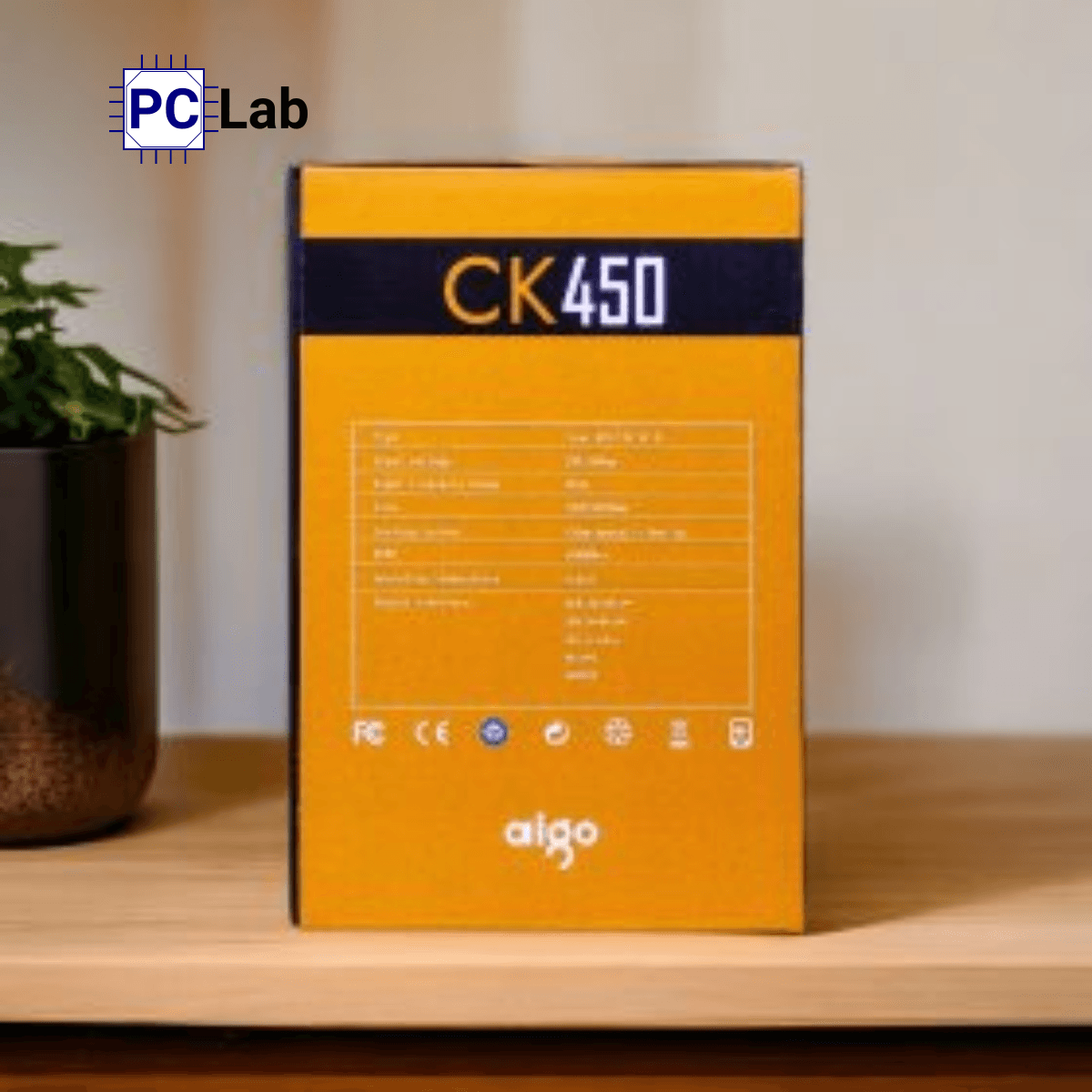 Nguồn PC máy tính Aigo CK450 450W