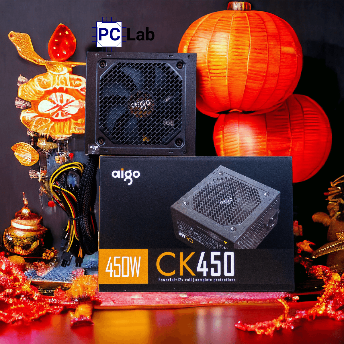 Nguồn PC máy tính Aigo CK450 450W