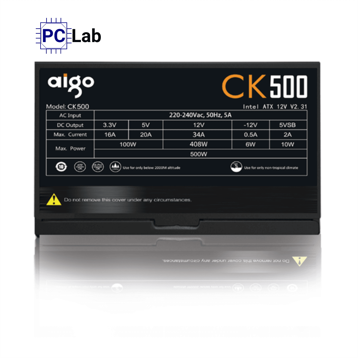 Nguồn PC máy tính Aigo CK500 500W