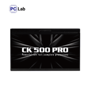 Nguồn PC máy tính Aigo CK500 PRO 500W 80+ (Dây cáp đen dẹt)