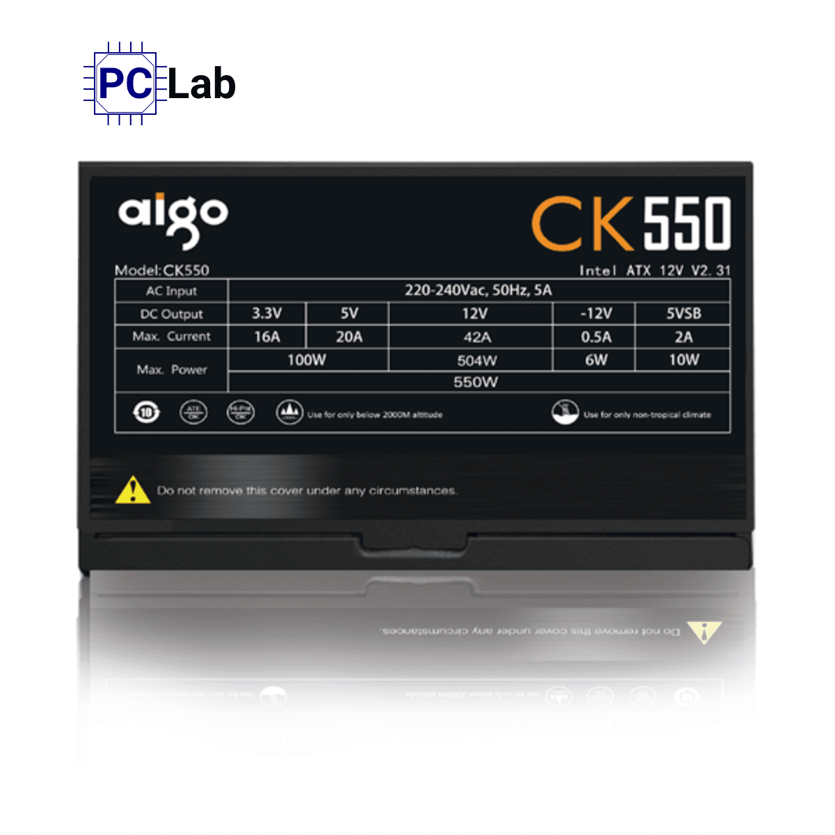 Nguồn PC máy tính Aigo CK550 550W 80+