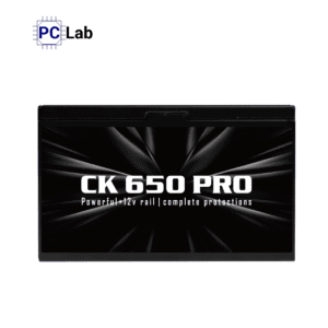 Nguồn PC máy tính Aigo CK650 PRO 650W 80+ (Dây cáp đen dẹt)