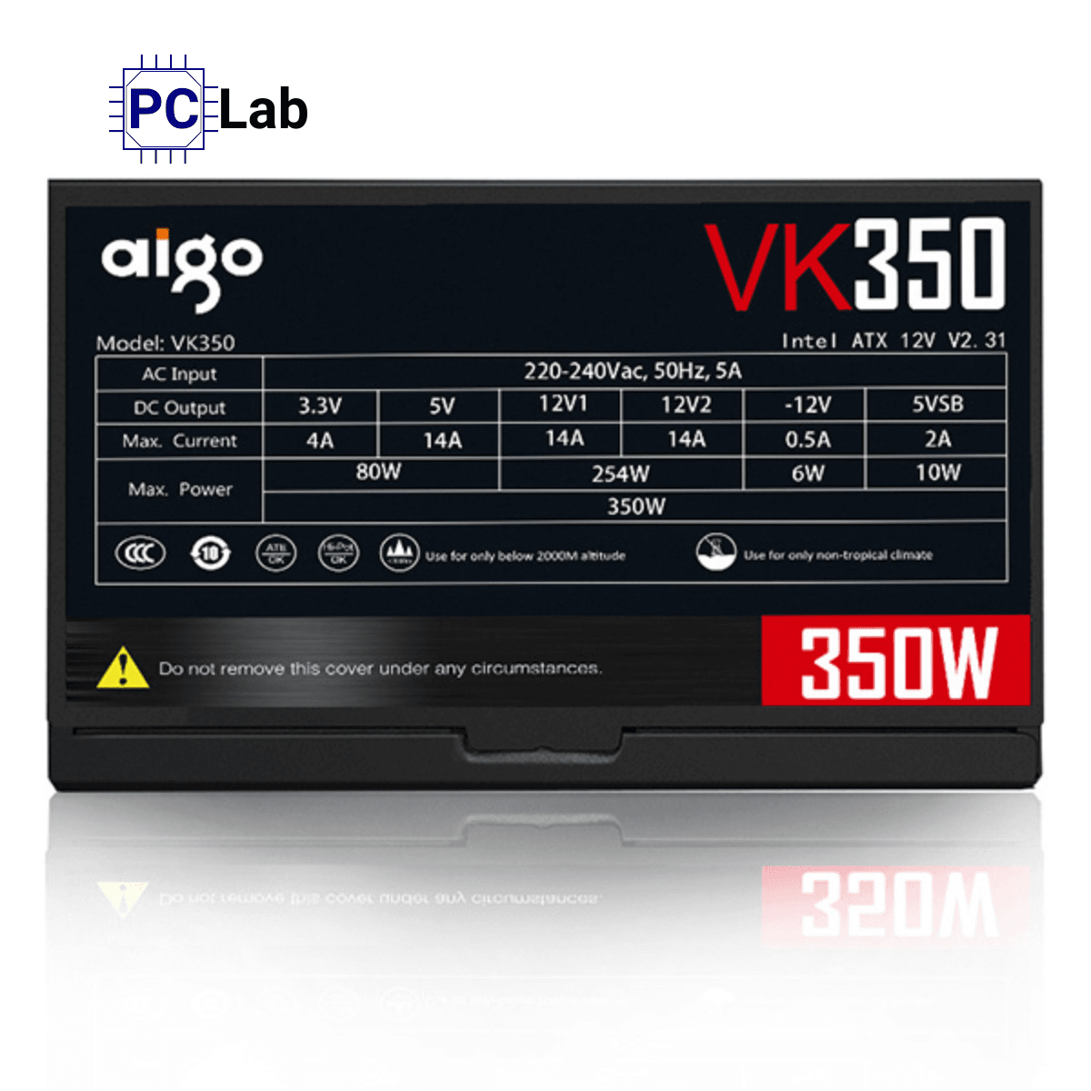 Nguồn PC máy tính Aigo VK350 350W