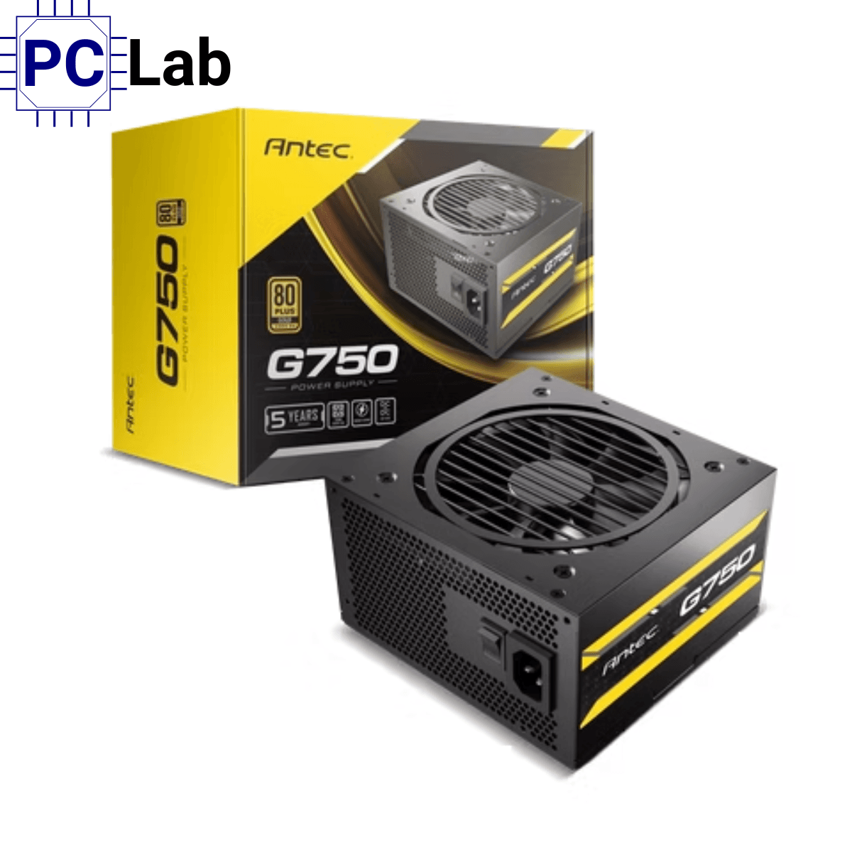 Nguồn PC máy tính Antec G750 EC 80 Plus Gold (750W, 2xCPU, Semi-Modular)