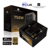 Nguồn PC máy tính Thermalright KG-750 750W 80 Plus Gold - Đen