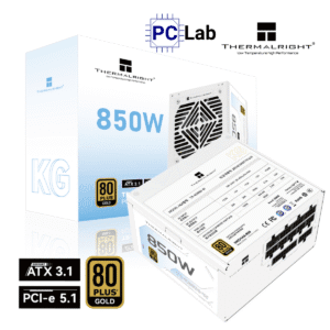 Nguồn PC máy tính Thermalright KG-850-W 850W 80 Plus Gold - Trắng