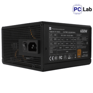 Nguồn PC máy tính Thermalright TB-650S 650W 80 Plus Bronze - Đen