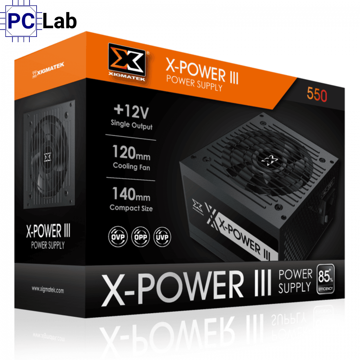 Nguồn PC máy tính Xigmatek X-Power III X-550 500W (Dây cáp đen dẹt)