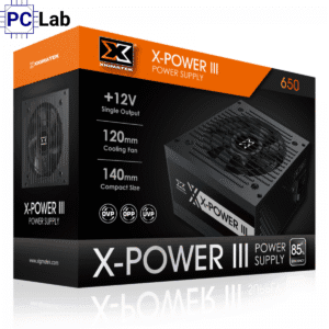 Nguồn PC máy tính Xigmatek X-Power III X-650 600W (Dây cáp đen dẹt)