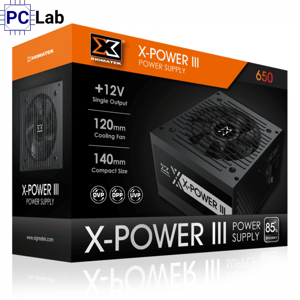Nguồn PC máy tính Xigmatek X-Power III X-650 600W (Dây cáp đen dẹt)
