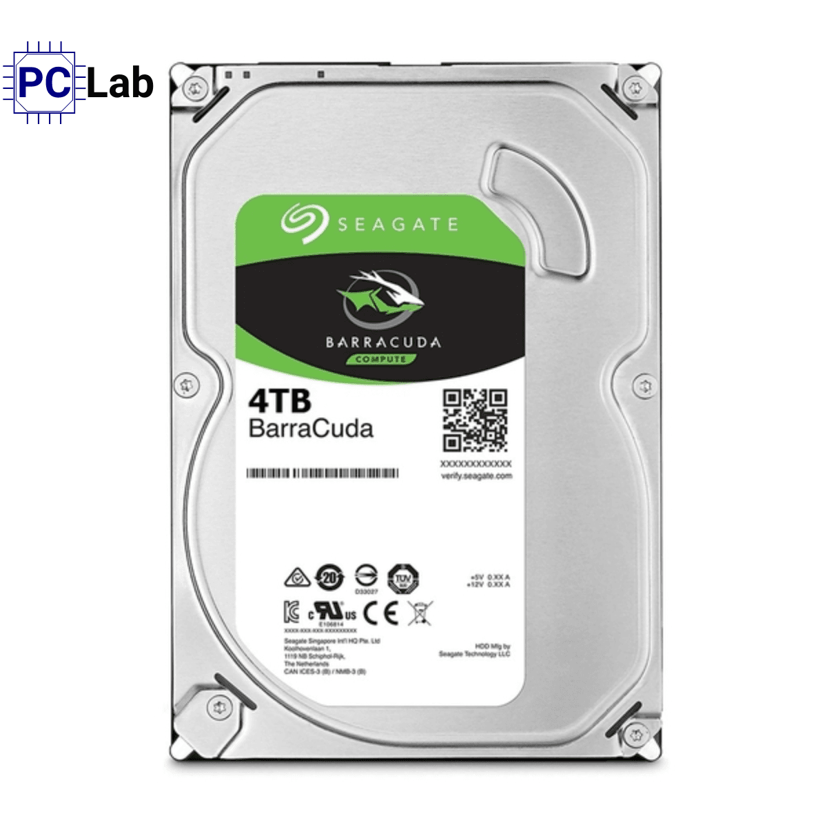 Ổ cứng HDD Seagate BarraCuda 4TB (3.5 inch SATA III, 5400RPM, 256MB)