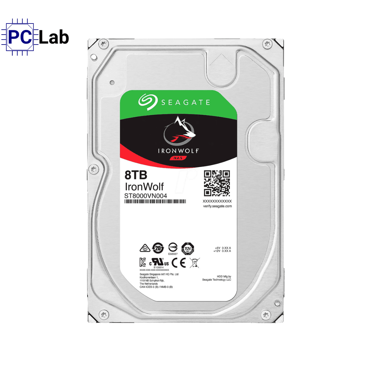 Ổ cứng HDD Seagate IronWolf 8TB NAS (3.5 inch SATA III, 7200RPM, 256MB)