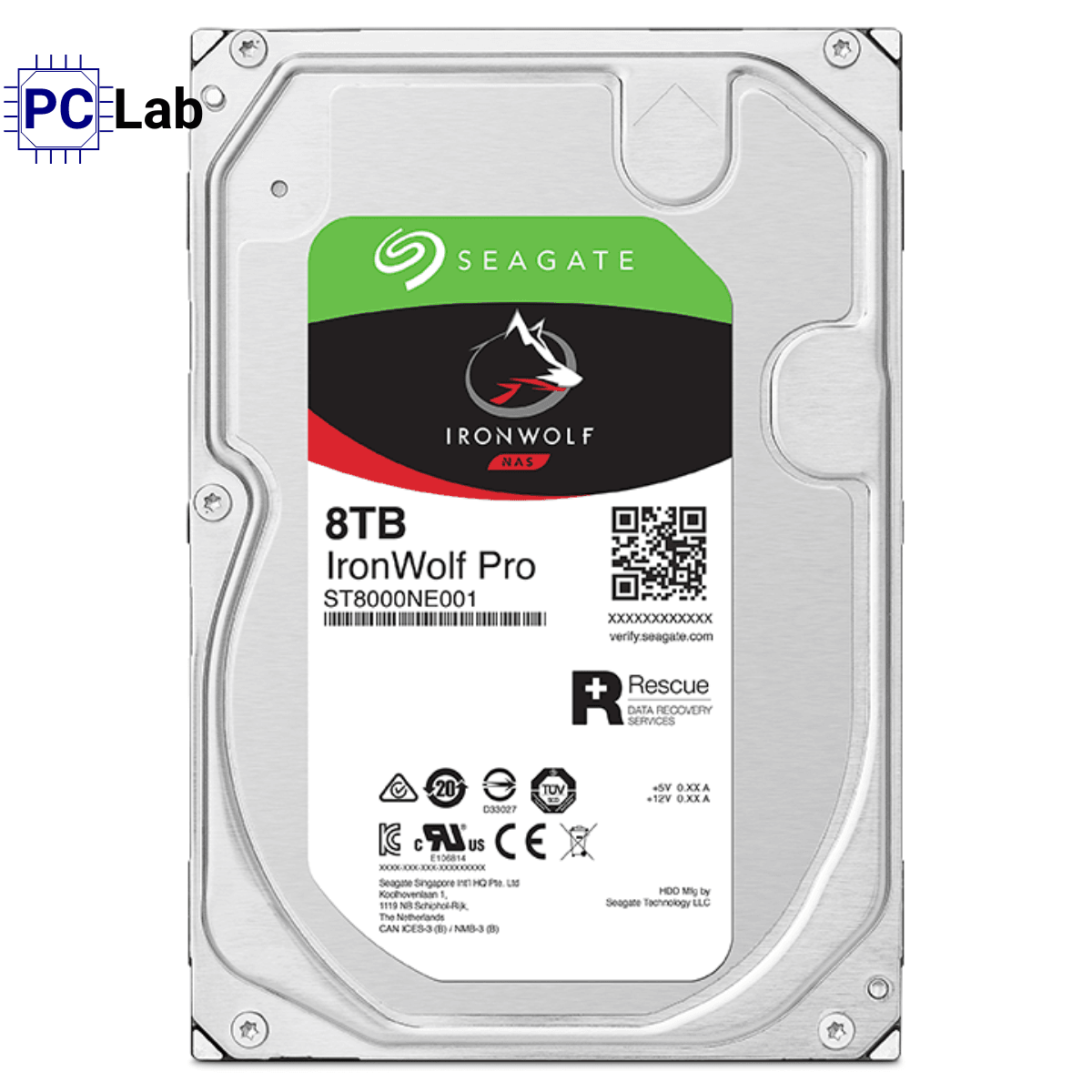 Ổ cứng HDD Seagate IronWolf Pro 8TB NAS (3.5 inch SATA III, 7200RPM, 256MB)