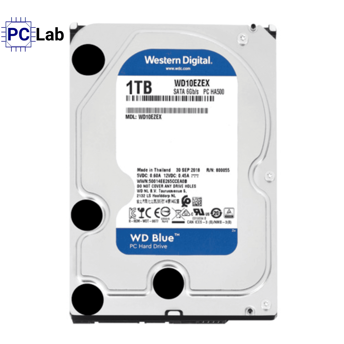 Ổ cứng HDD WD Blue 1TB (3.5 inch SATA III, 7200RPM, 64MB)