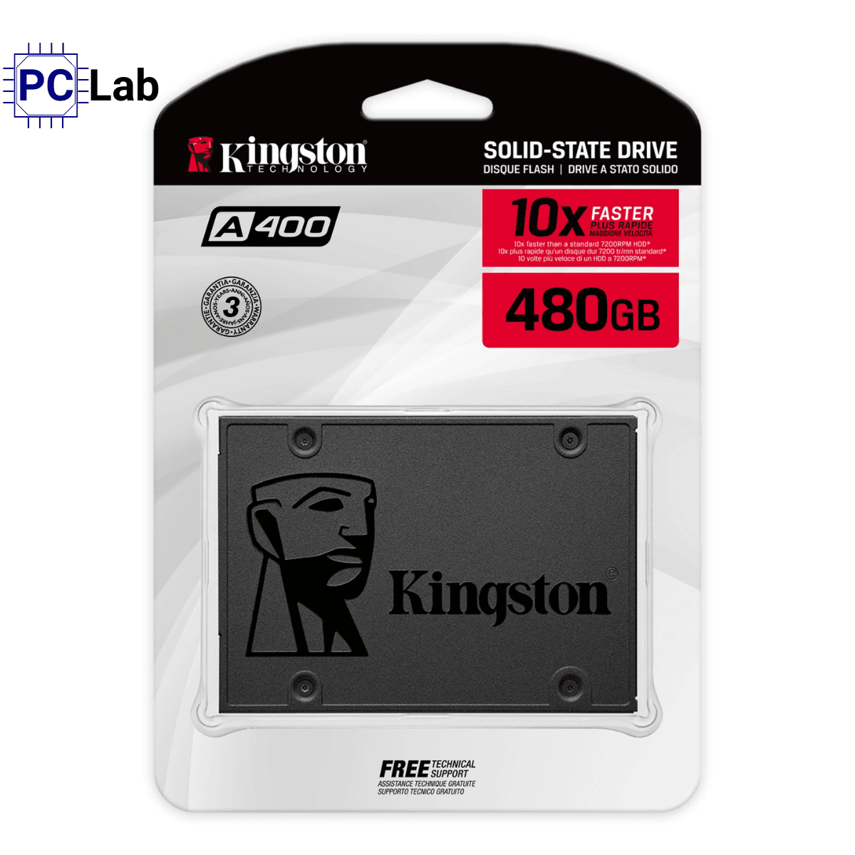 Ổ cứng SSD Kingston A400 480GB SATA III (2.5 inch SATA III, 500MB/s, 450MB/s)
