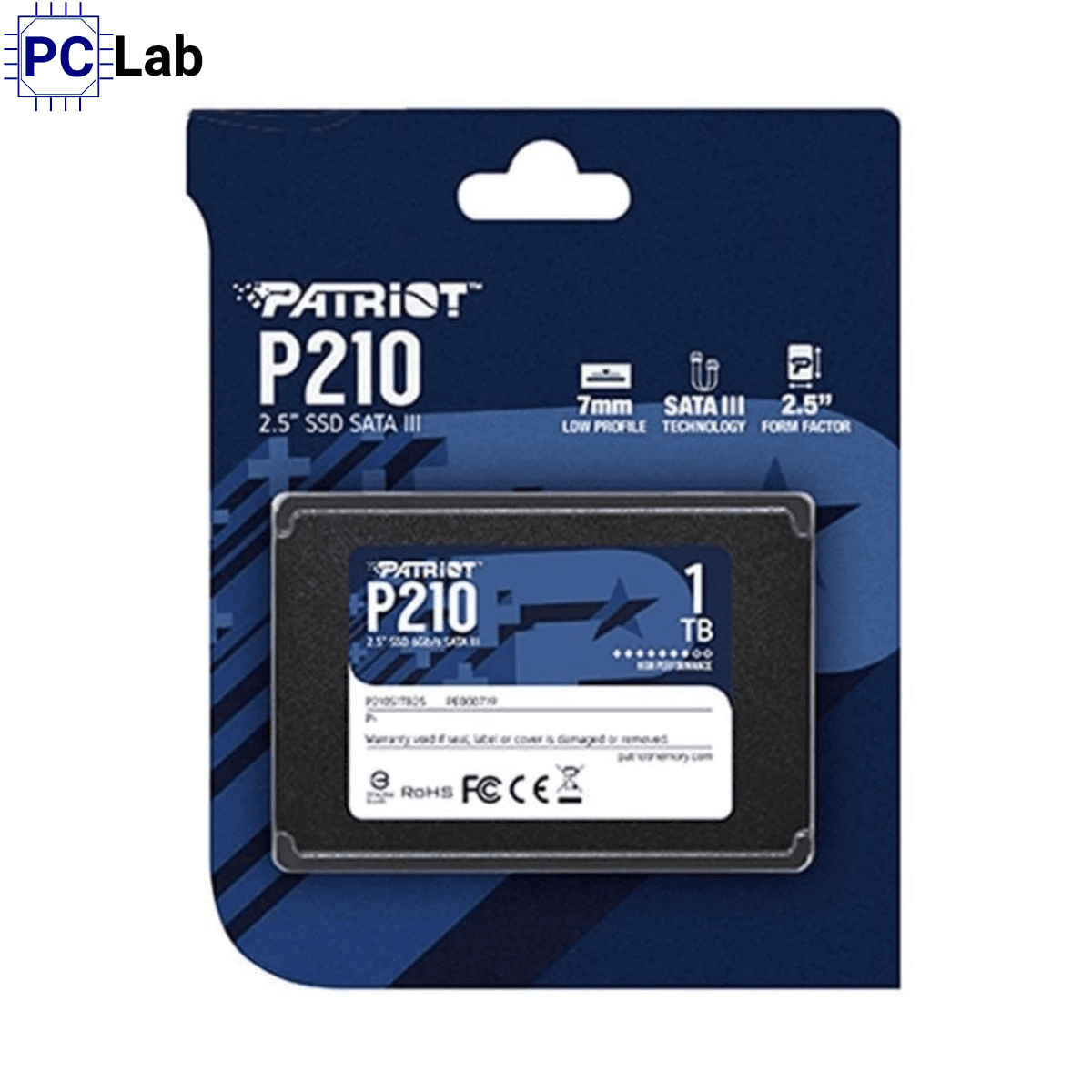 Ổ cứng SSD Patriot P210 1TB SATA III (2.5 inch SATA III, 520MB/s, 430MB/s)