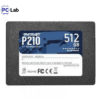 Ổ cứng SSD Patriot P210 512GB SATA III (2.5 inch SATA III, 550MB/s, 500MB/s)