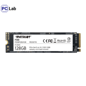 Ổ cứng SSD Patriot P300 128GB NVMe Gen3 x4 (M.2 2280, 1600MB/s, 600MB/s)